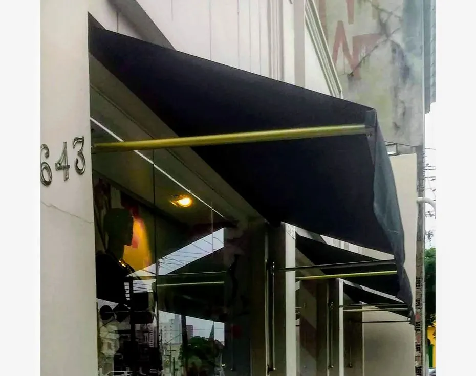 Lona Acrilyc Náutica Confeccionada Para Toldo Retrátil Medidas 4m X 1m *SOMENTE A LONA*