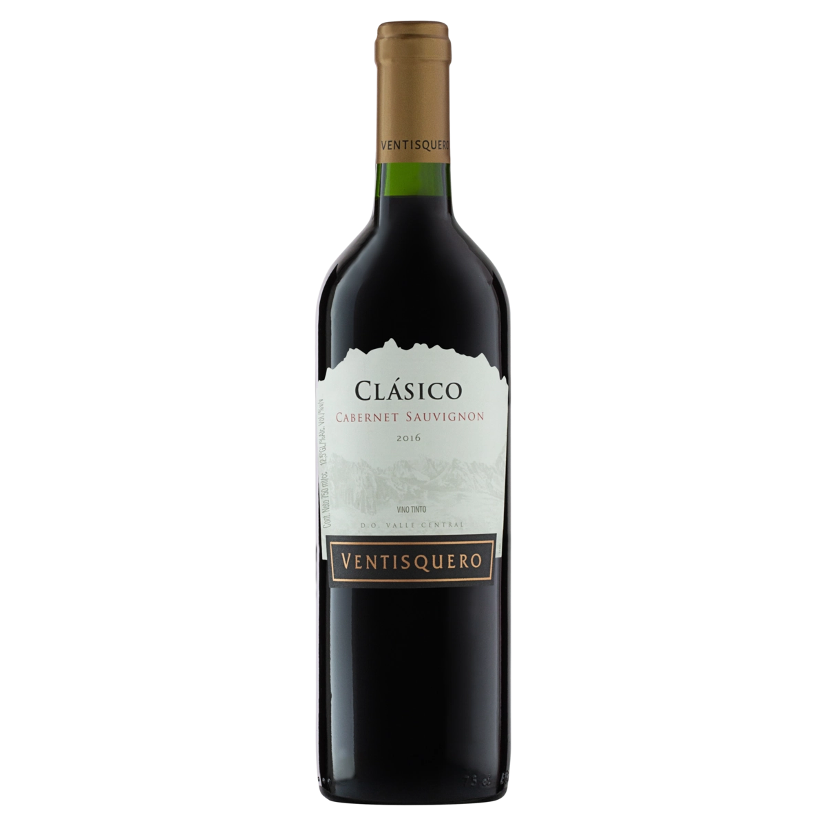 Vinho Chileno Tinto Meio Seco Ventisquero Clásico Cabernet Sauvignon Valle Central Garrafa 750ml