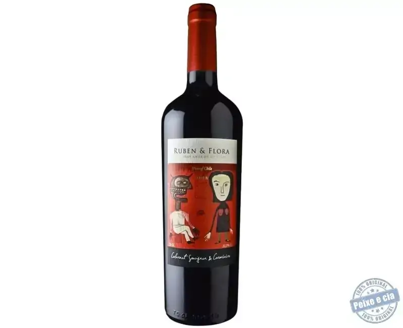 Vinho Ruben e Flora Gran Reserve Cabernet Sauvignon Carmenere 2019 750ml