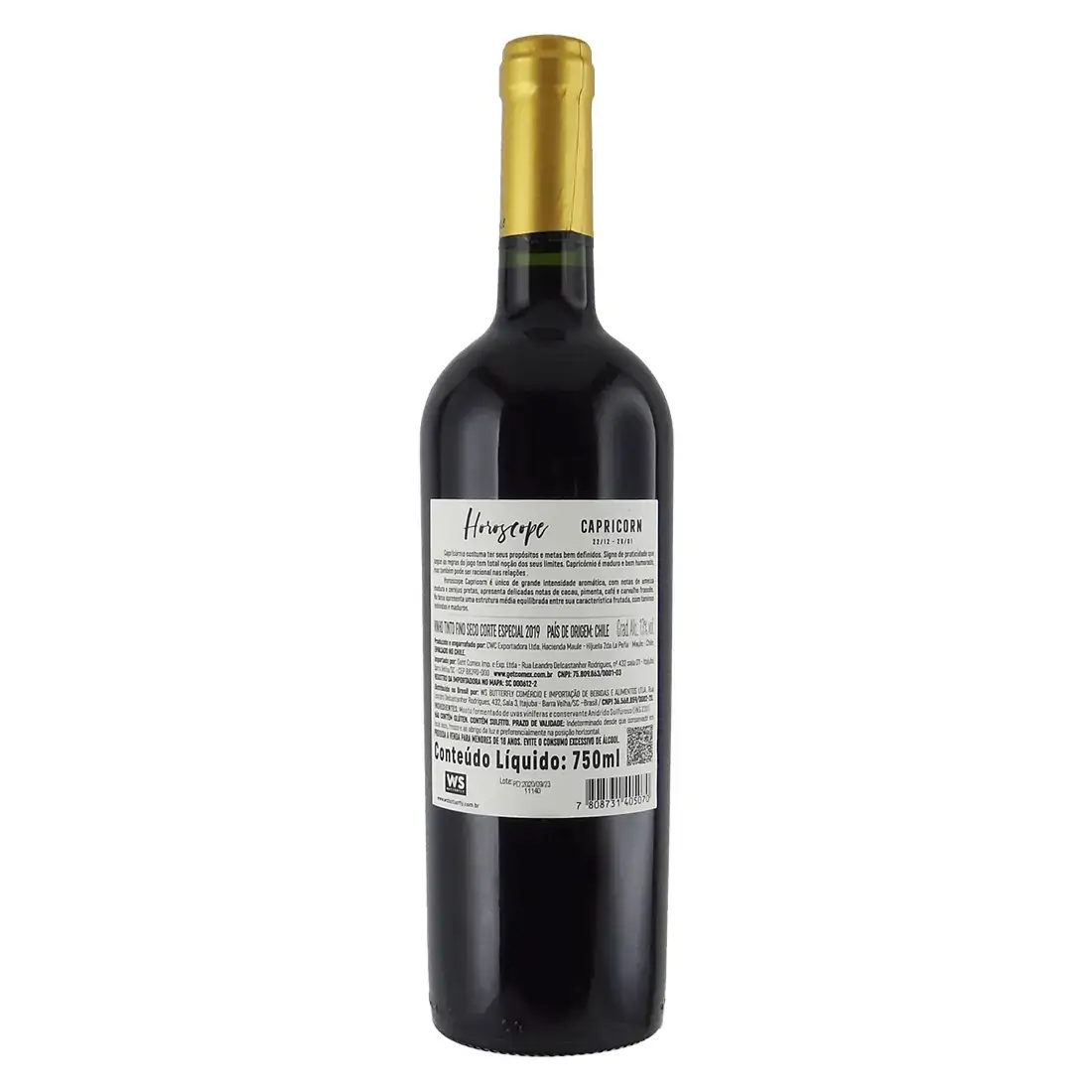 Vinho Horoscope Special Red Blend Capricórnio 750ml