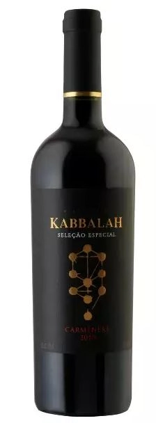 Vinho Kabbalah Carmenere  2019 Tinto Chile 750ml