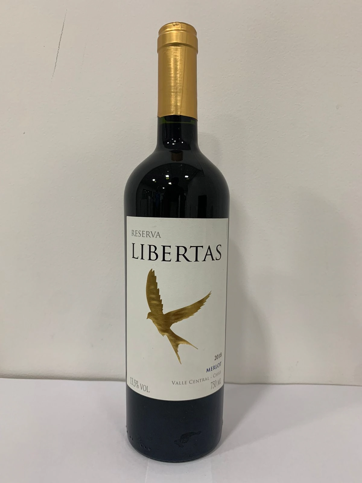 Vinho Chil Libertas Merlot Res 750ml