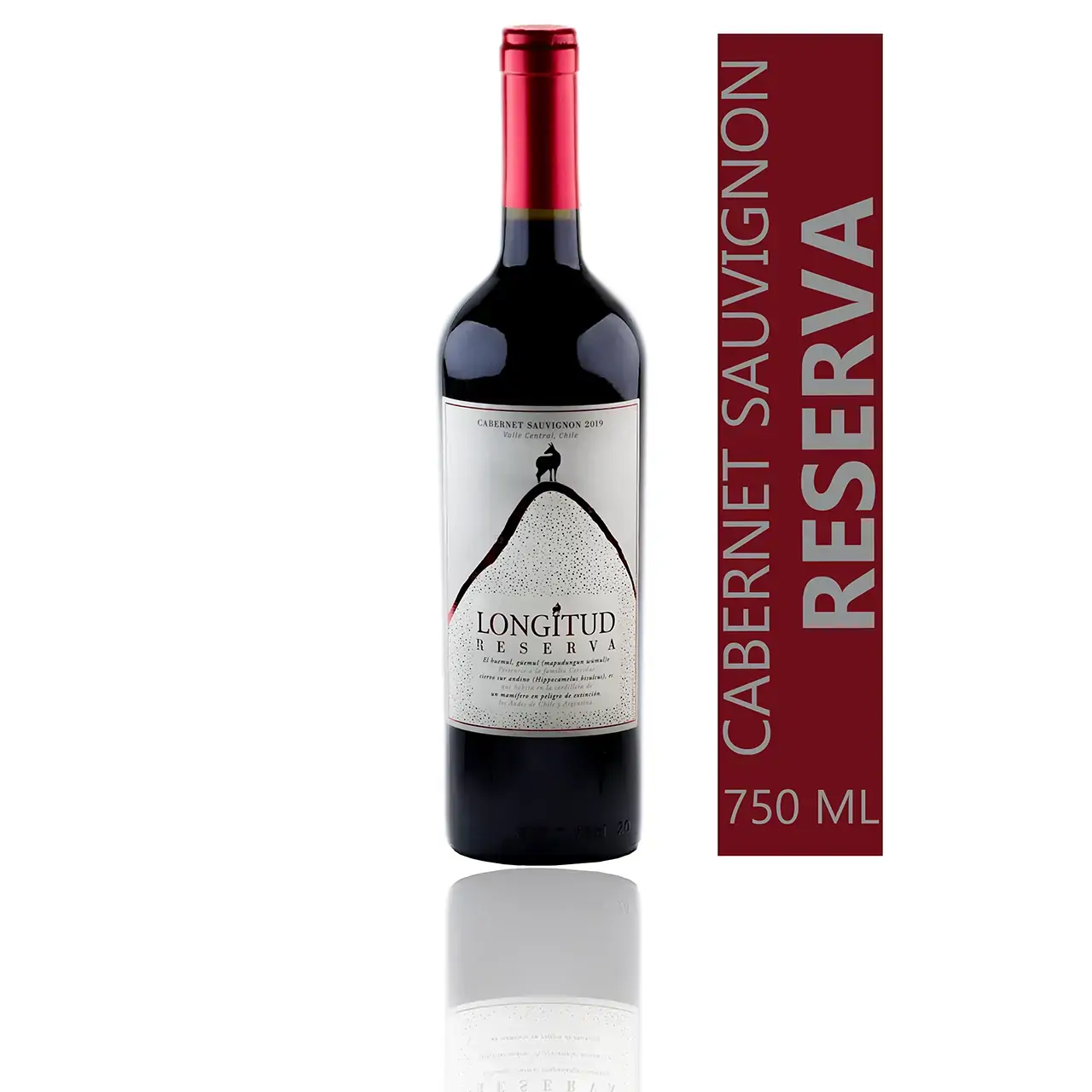 Vinho Tinto Longitud Cabernet Sauvignon Reserva 750 Ml