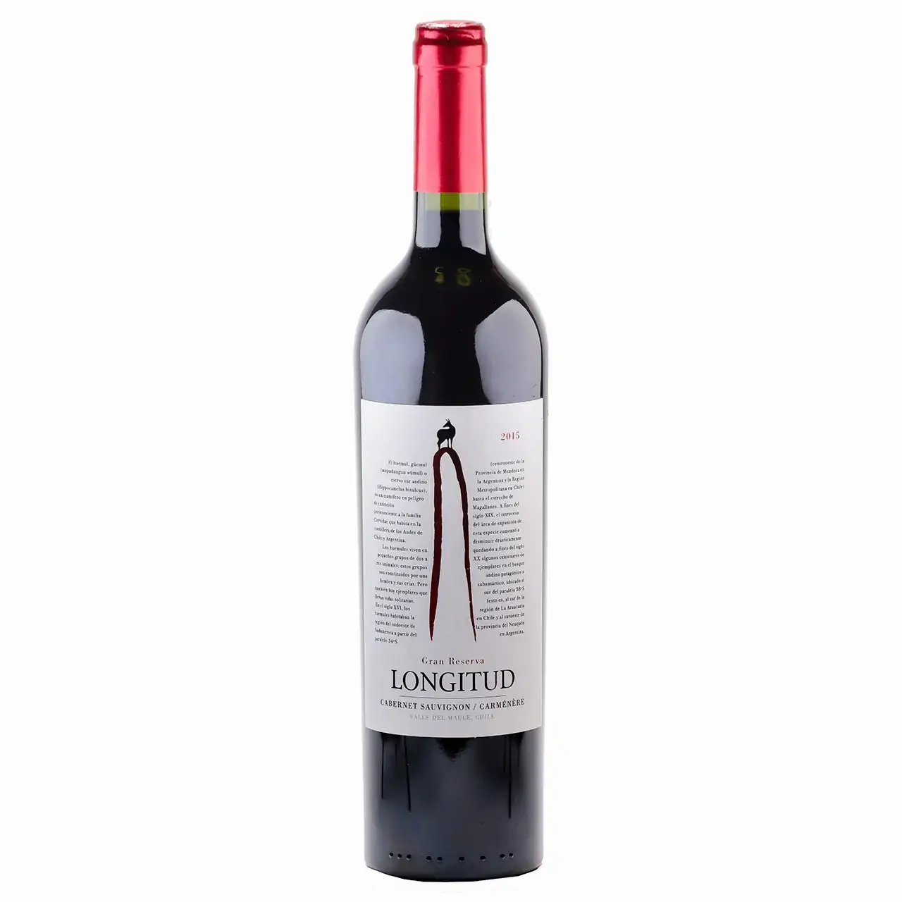 Vinho Longitud Gran Reserva Cabernet/Carmenere 750Ml