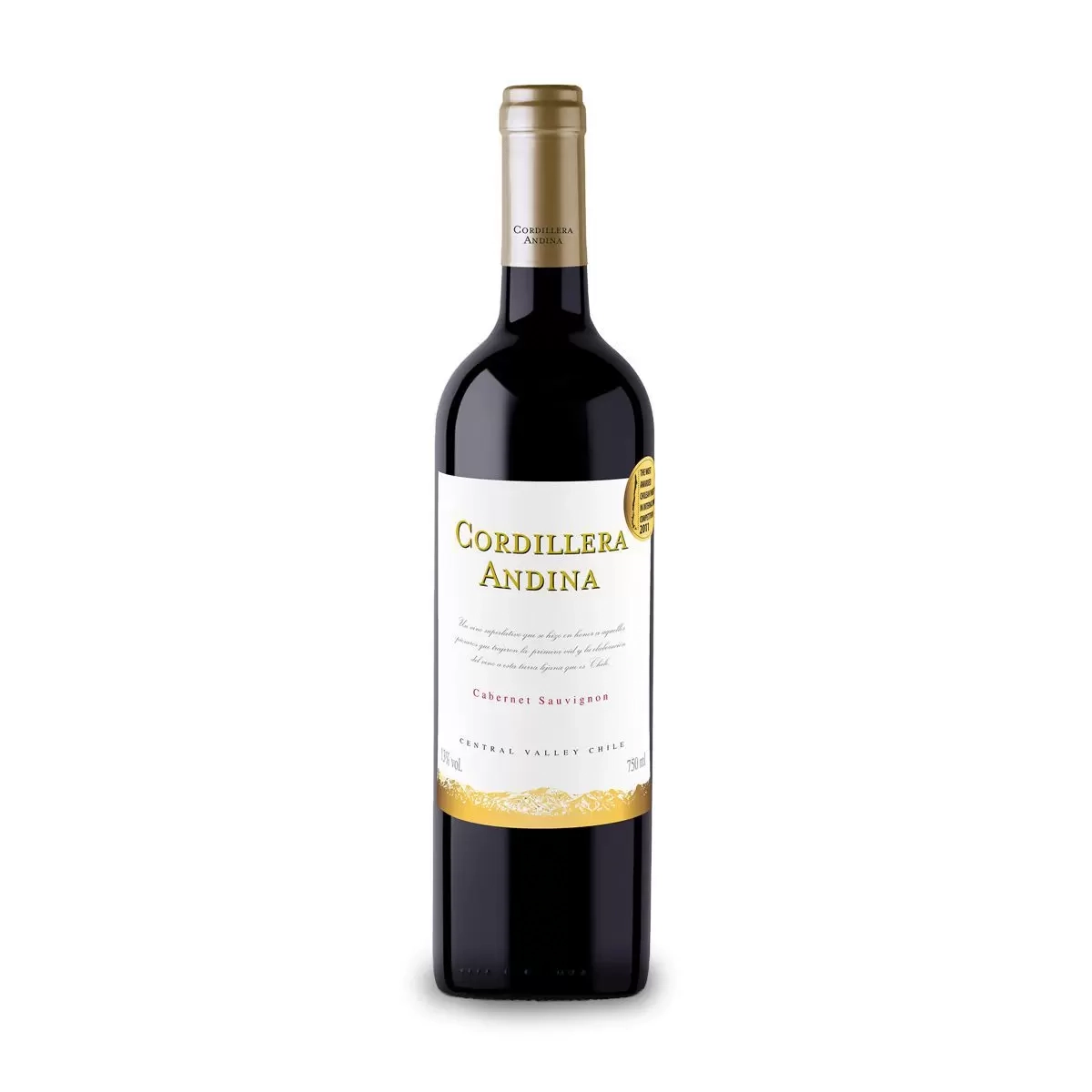 Vinho Cordillera Andina Cabernet Sauvignon 750ml