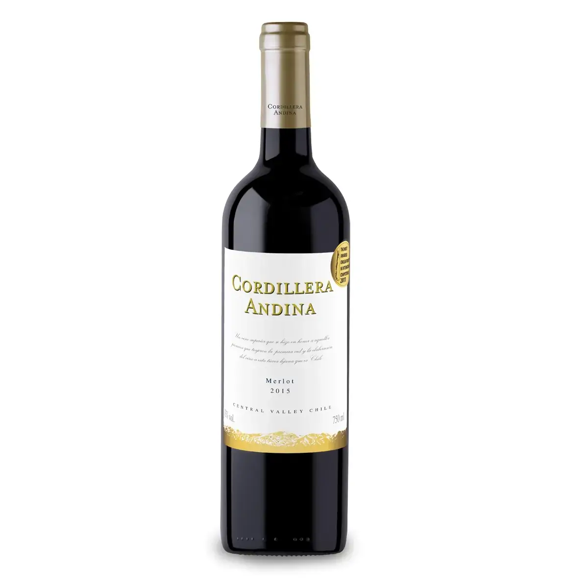 Vinho Cordillera Andina Merlot 750ml