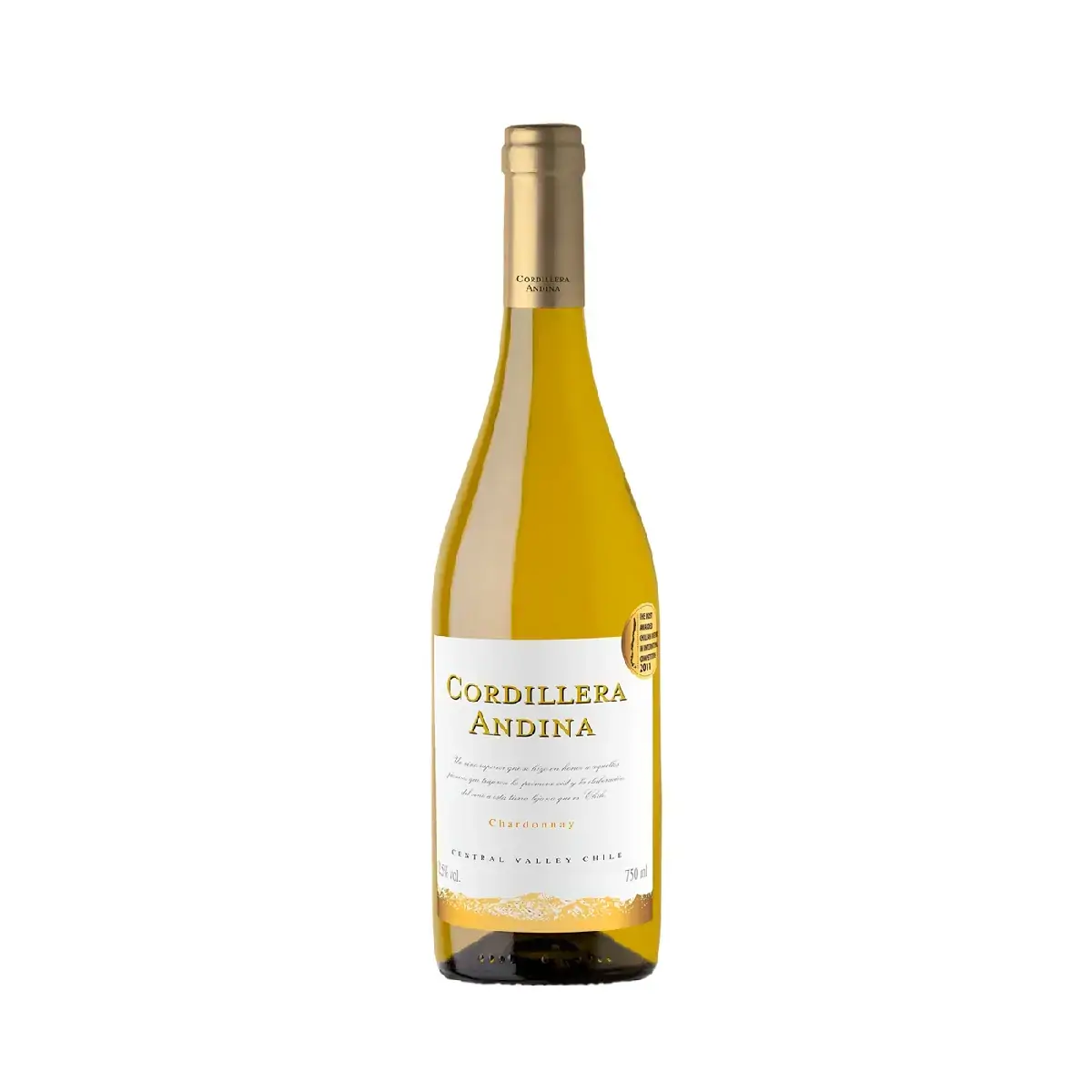Vinho Cordillera Andina Chardonnay 750ml