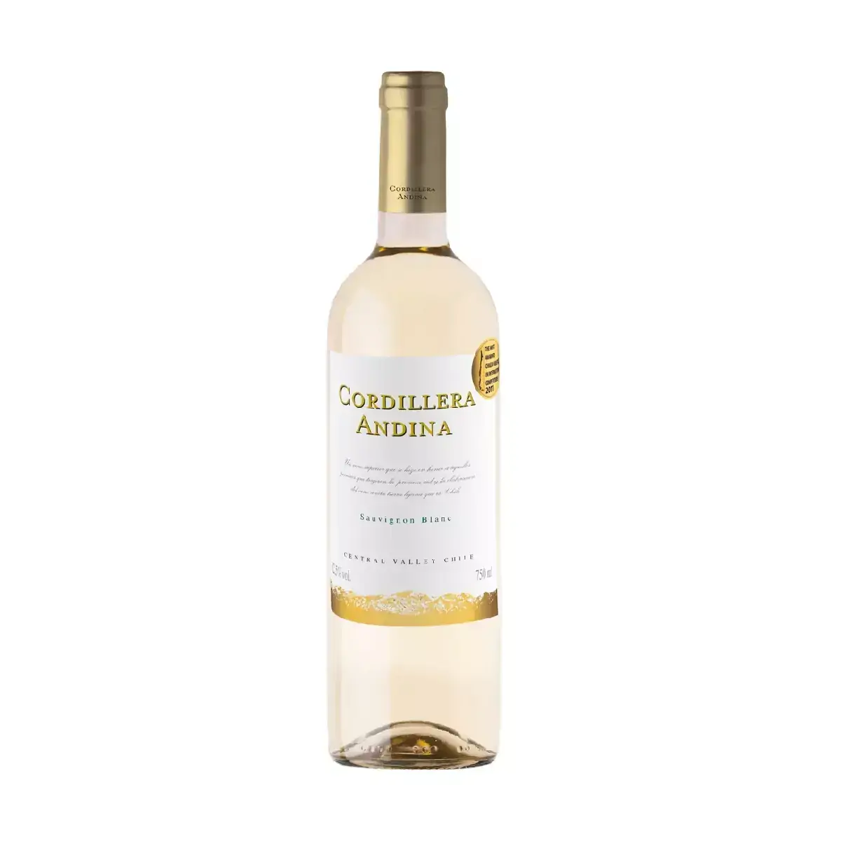 Vinho Cordillera Andina Sauvignon Blanc 750ml