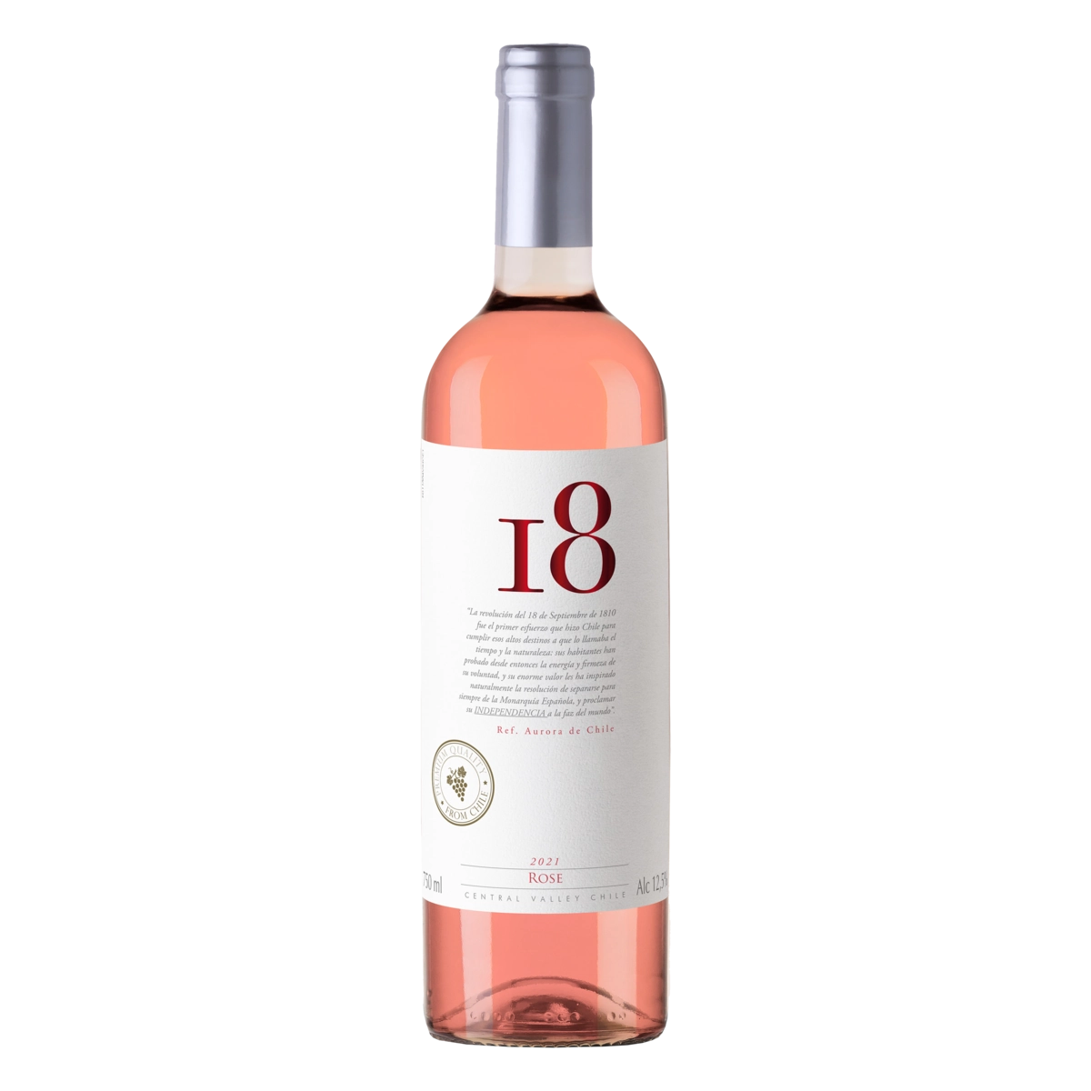 Vinho Rosé Viña De Aguirre 18 Rose Syrah 750ml