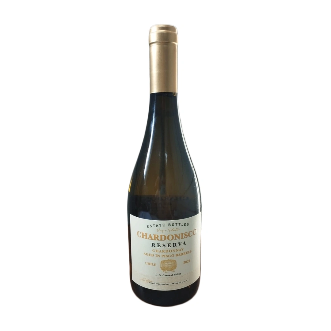 Vinho Chileno Branco Reserva Chardonnay Chardonisco 750ml