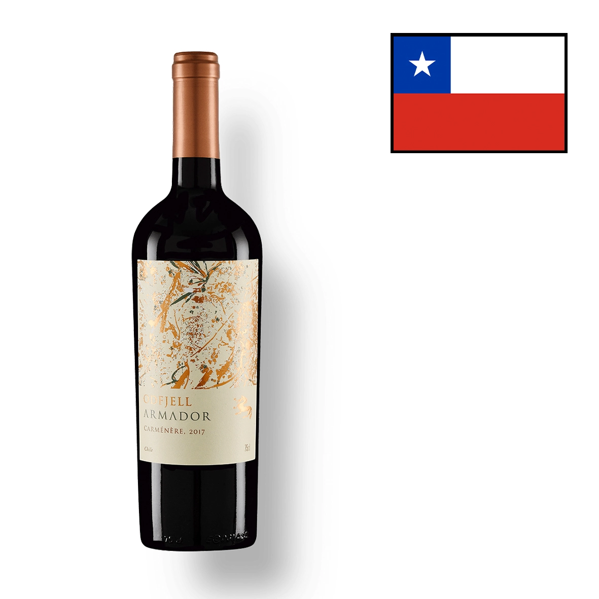 Vinho Odfjell Armador Carmenère Orgânico 750ml