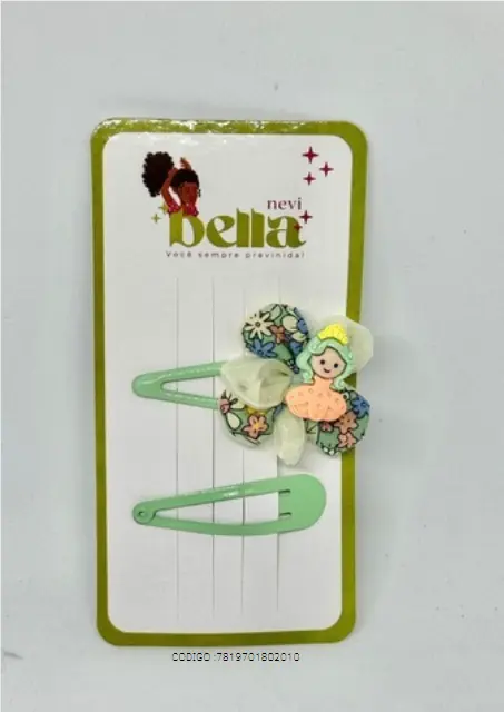 Presilha De Cabelo Nevibella Claro 1un