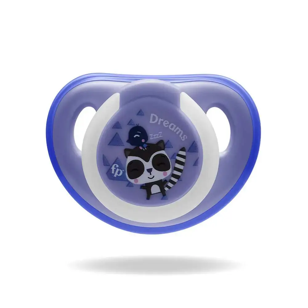 Chupeta First Moments Glow Tam. 1 Azul com Case Esterilizador Fisher Price - BB1037X [Reembalado]