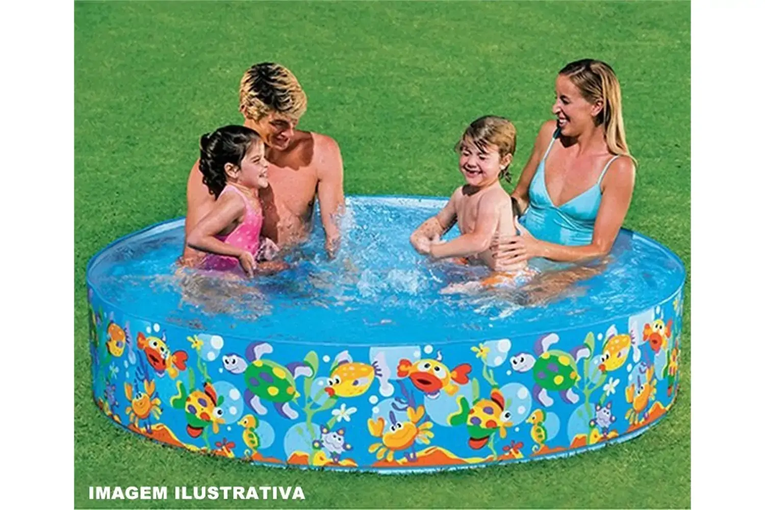 Piscina Snapset Oceano 800 Litros Intex