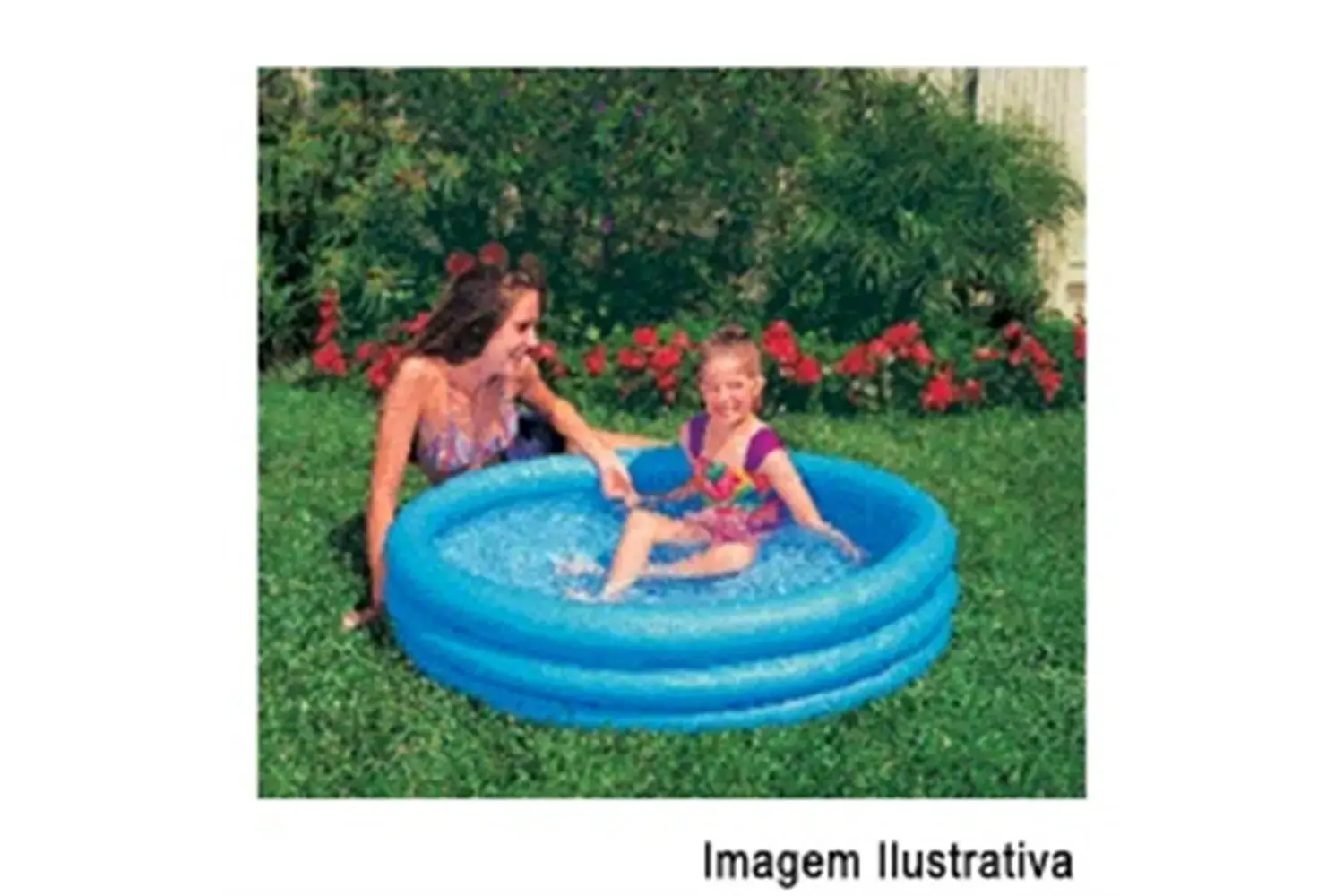 Piscina Azul Cristal 132 Litros Intex