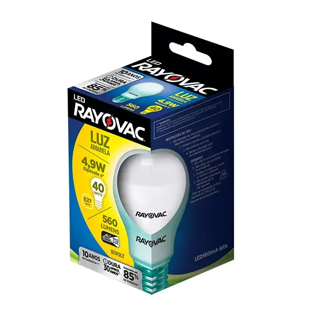 Lampada Rayovac Sm Led 4,9w Bivolt