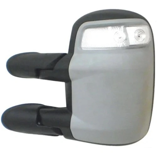 Espelho Retrovisor Externo FIAT DOBLO Lado Esquerdo Remoto Primer com Pisca - FICOSA EB697
