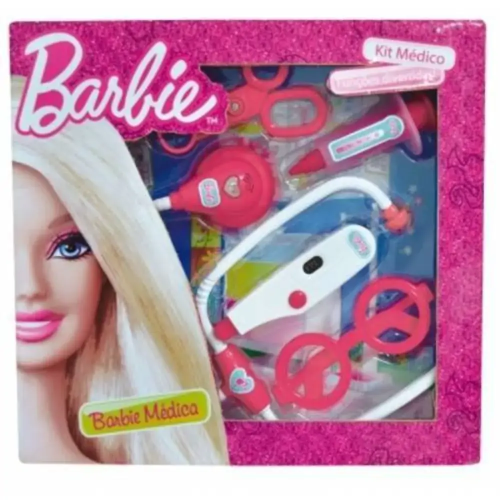 Kit Fun Barbie Medica Ref.bb8863 Un