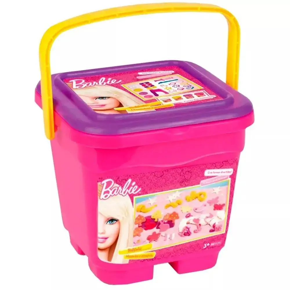 Massa De Modelar Fun Barbie Baldinho Divertido Ref.bb1171 Un