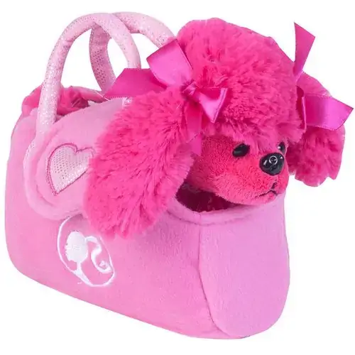 Bichinho De Pelucia Barbie Fun C/bolsinha Un