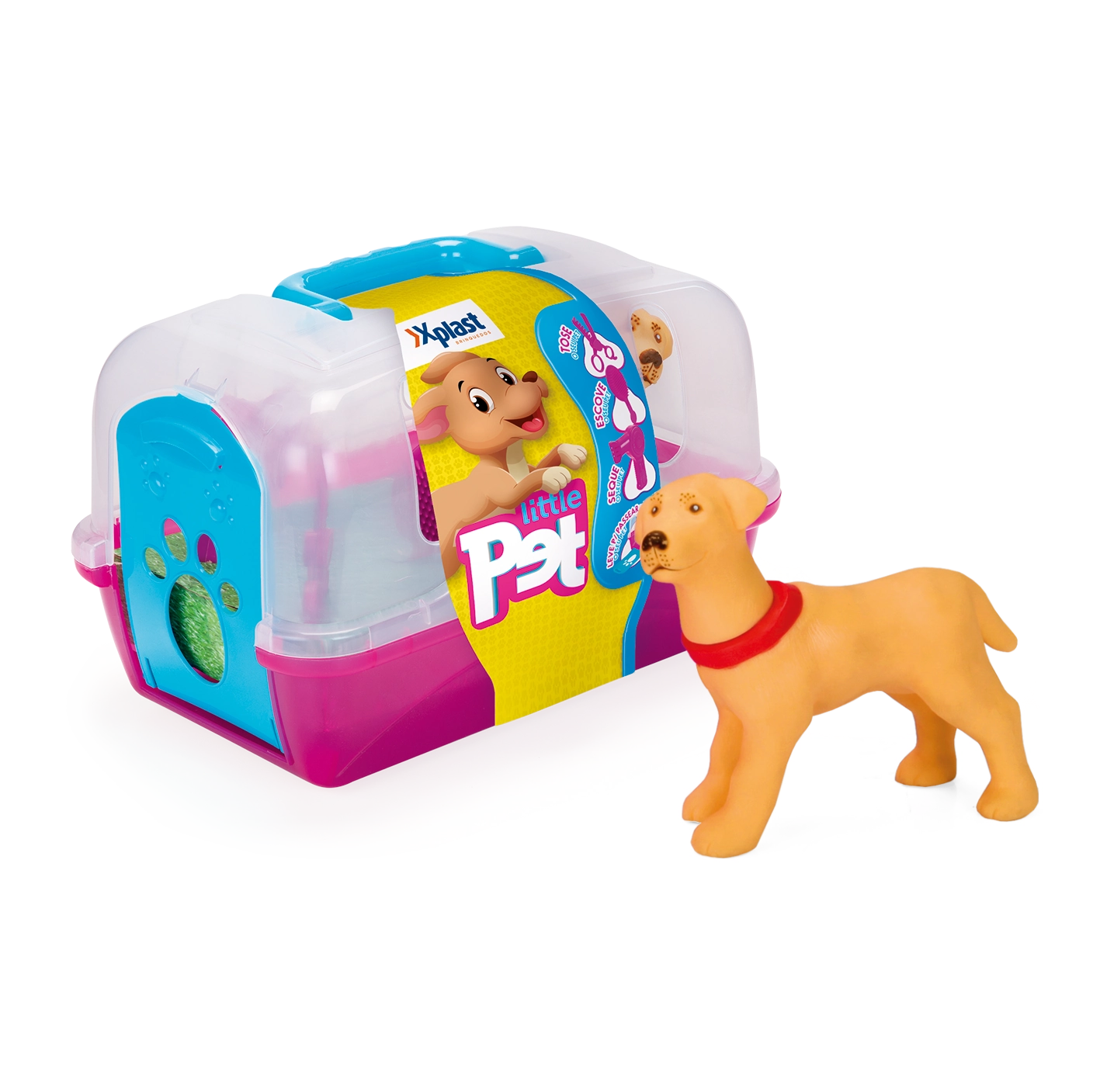 Maleta Little Pet C Acessorios 3108 Xplast