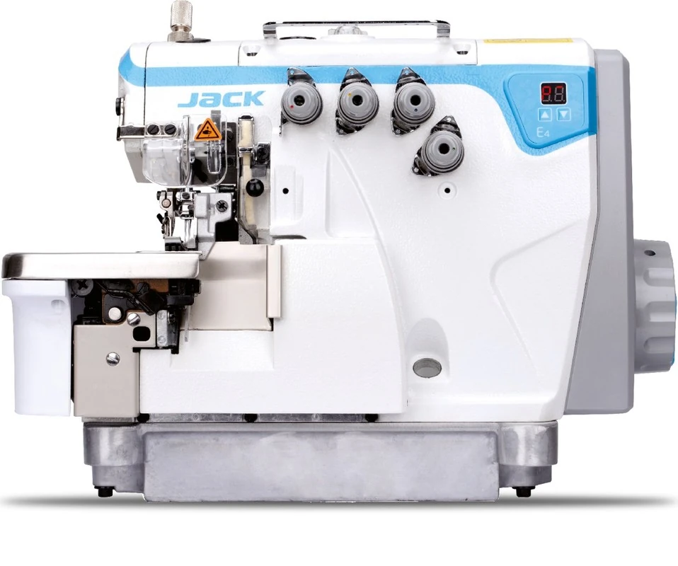 Overlock Ponto Conjugado 2 Agulhas, 6500ppm, Eixo Único Jack E4 220v