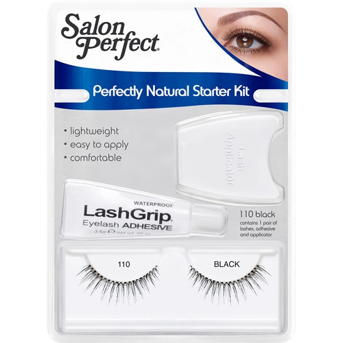 Kit Salon Perfect Starter Cílios Postiços Natural 110k Cola Aplicador