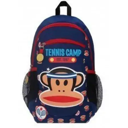 Backpack Mochila Paul Frank Sport Azul Measures 37.8x27x5.2 Cm By Vadobag