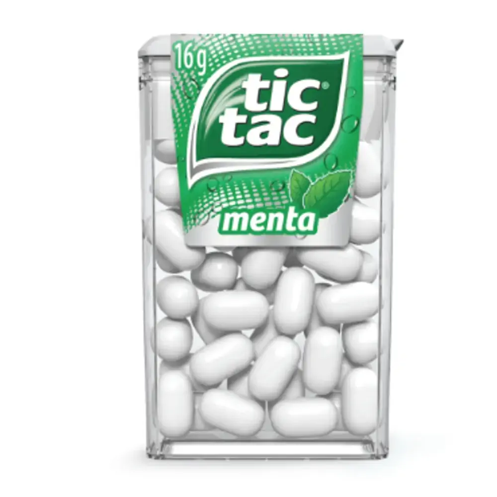 Tic Tac Pastilhas Sabor Menta 16g