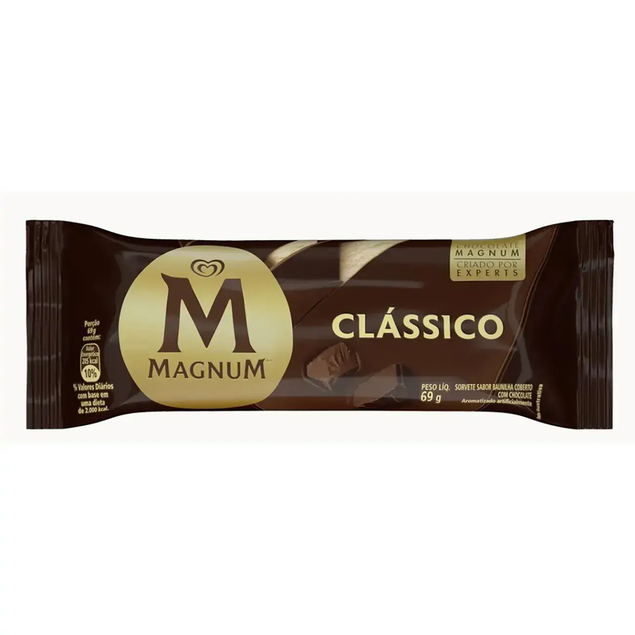 Sorvete Clássico Magnum Pacote 69g