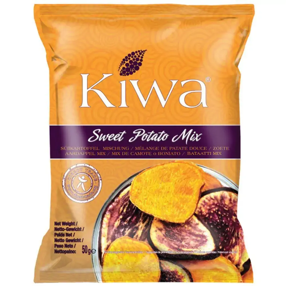 Chips Crisp De Batata Doce Kiwa 50g