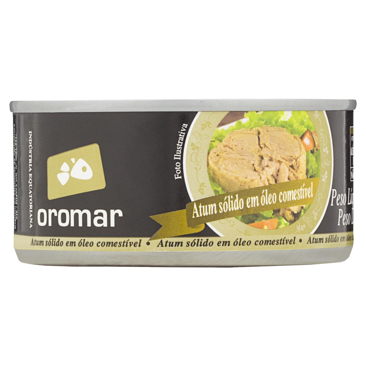 Atum Sólido Em óleo Oromar Lata 120g