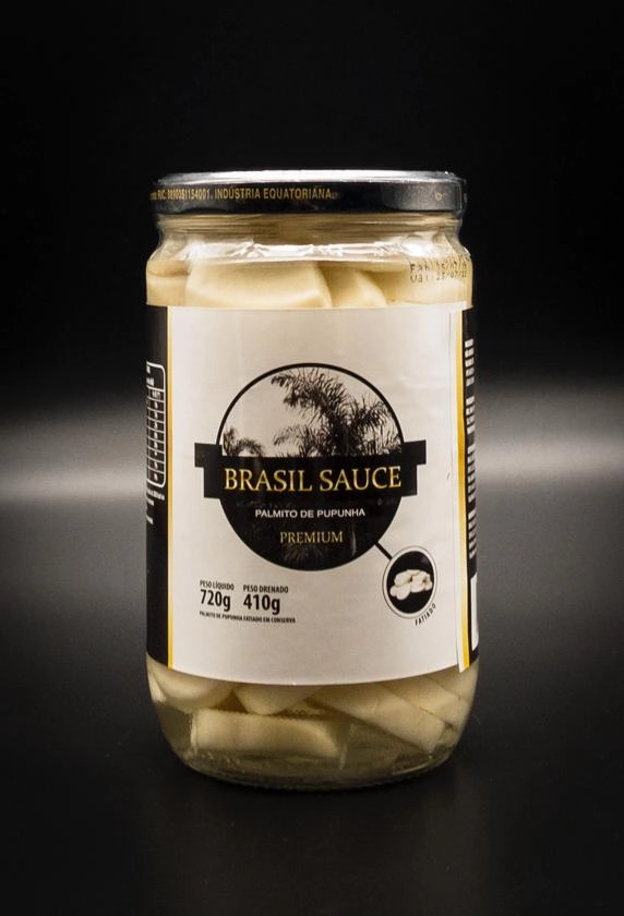 Palmito De Pupunha Brasil Sauce Fatiado Premiun 410g