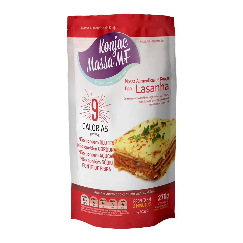 Konjac Massa Tipo Lasanha 270g