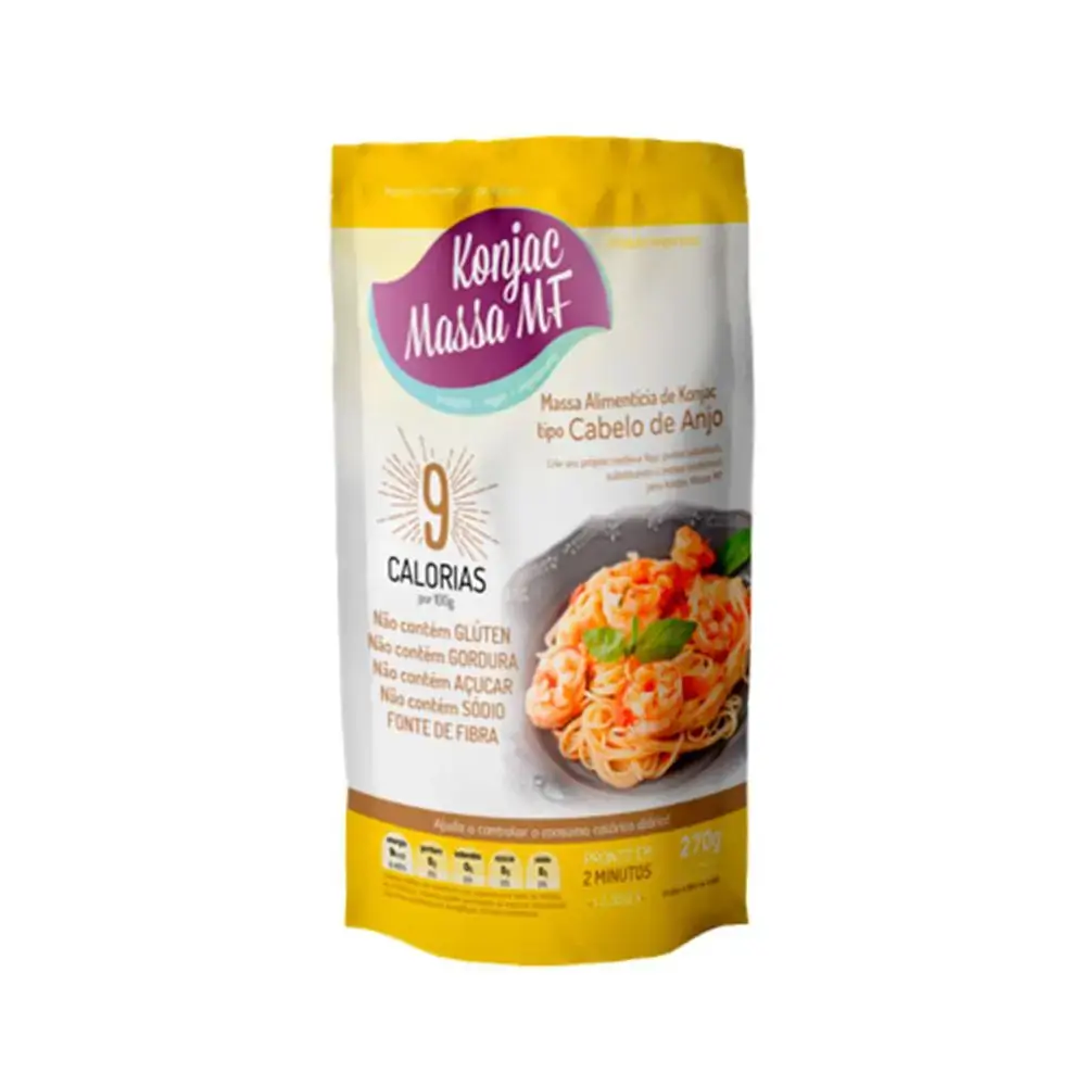 Massa Alimenticia de Konjac Tipo Cabelo de Anjo