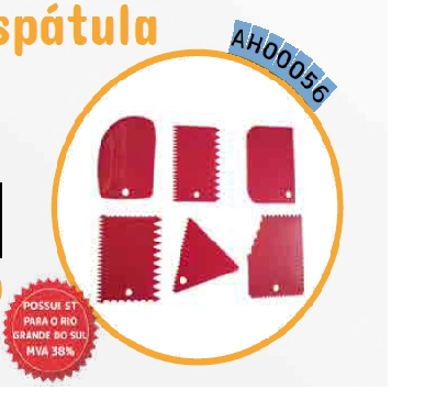 Kit Raspador/espatula Plast. Ref.ah00056 Ledo