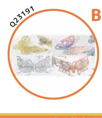 Borboleta Em Papel Decorativa Ref.q23191
