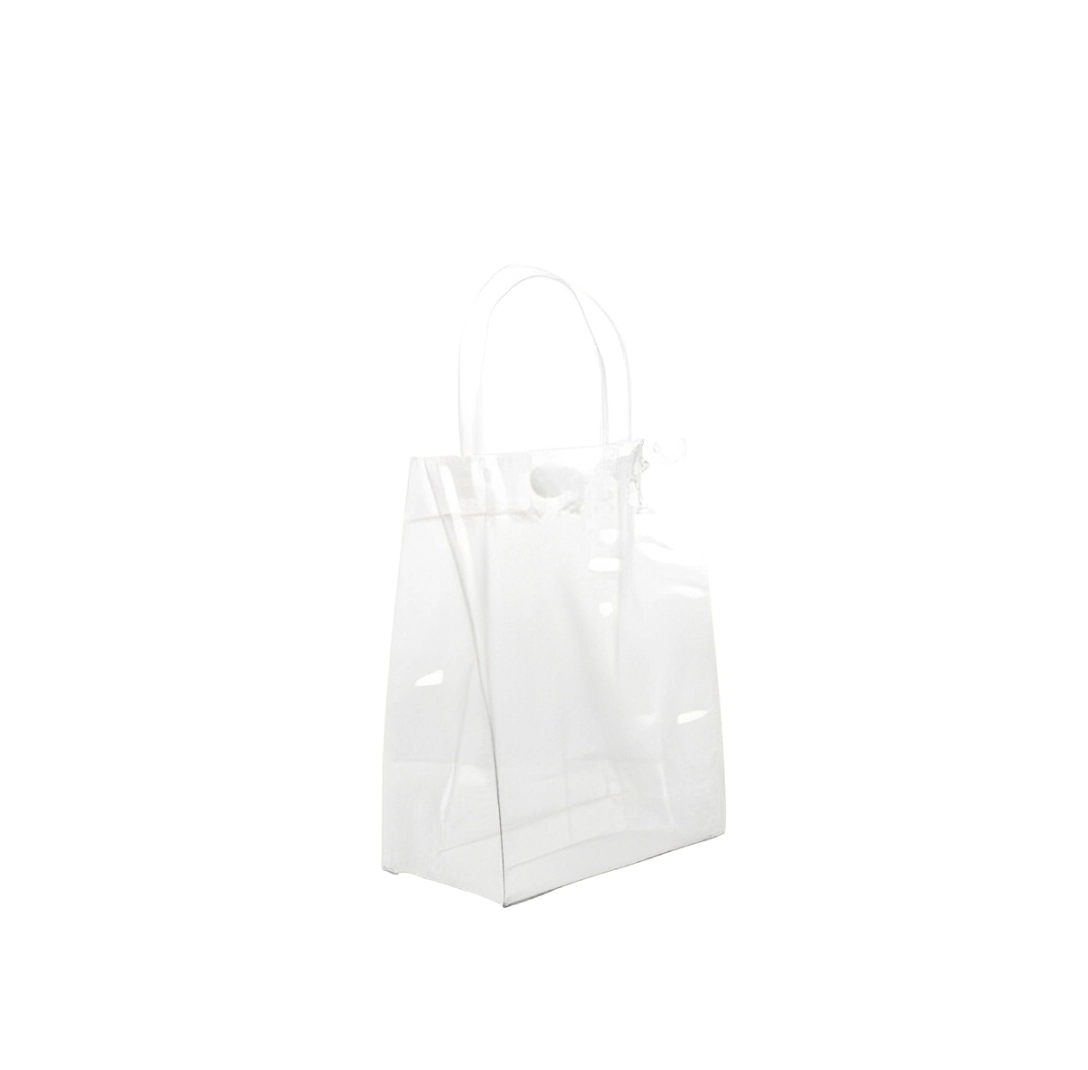 Sacola Transparente Fosca 26x30x10cm Qfesta