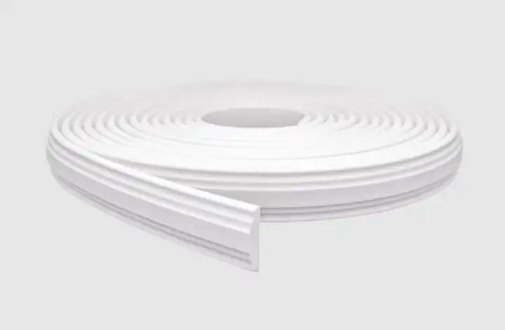 Roda Meio 4cm Moldura Flexível Eva Autocolante 10 Mts Rm610