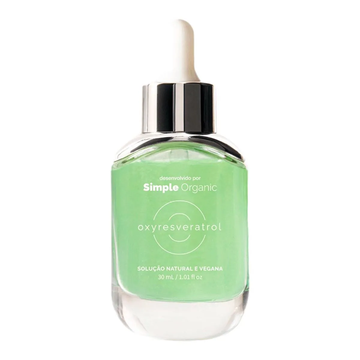 Solução Natural Oxyresveratrol Simple Organic Caixa 30ml