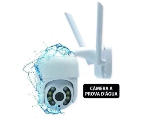 Camera Wifi Speed Dome Ip Abq - A8 Int/ext A Prova D agua