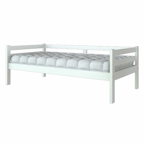 Sofá Cama Branco Madeira Maciça