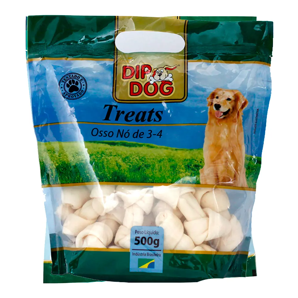 Dip Dog Osso Nó 3 4 500 G