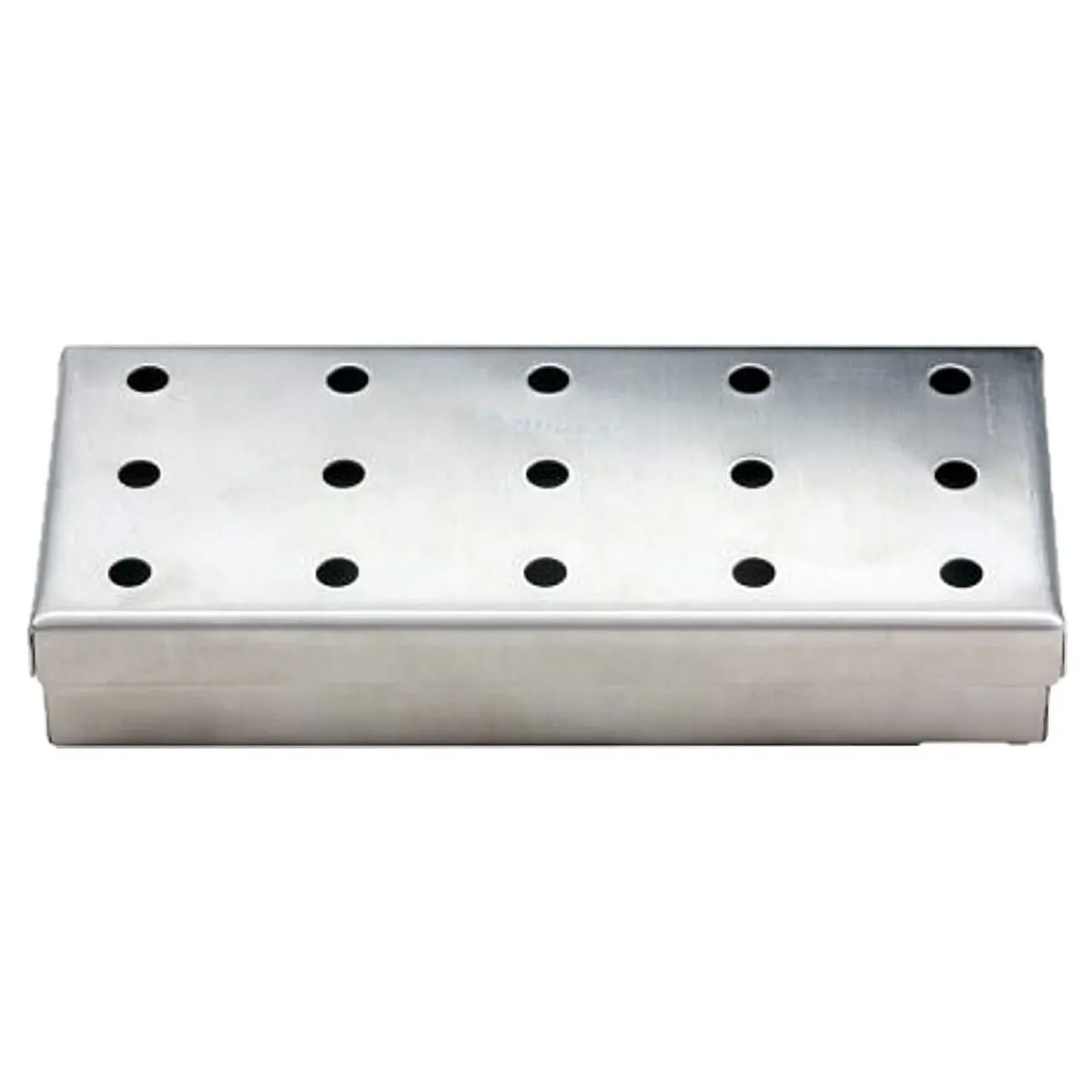 Estojo Em Aço Inox Açonox - 18 X 7 X 2 Cm - Perfurado