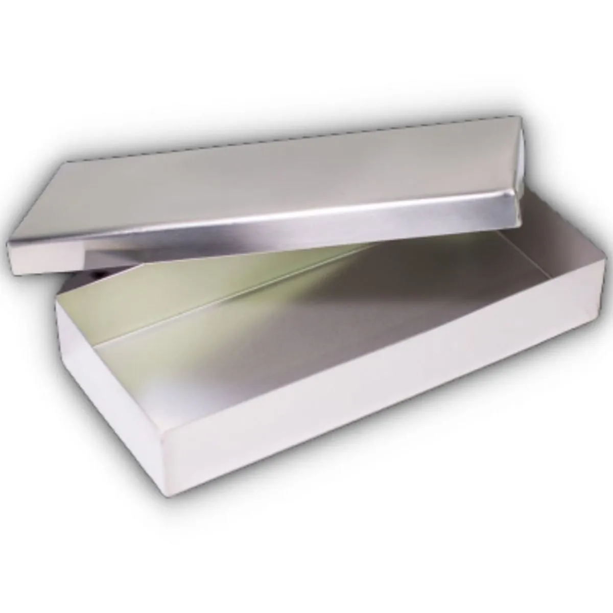 Estojo Em Aço Inox Açonox - 18 X 8 X 5 Cm - Liso