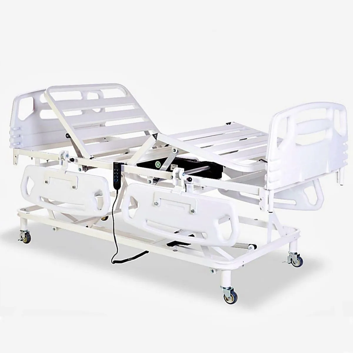 Cama Fawler Motorizada Pilati Com Elevação e Grades Injetadas