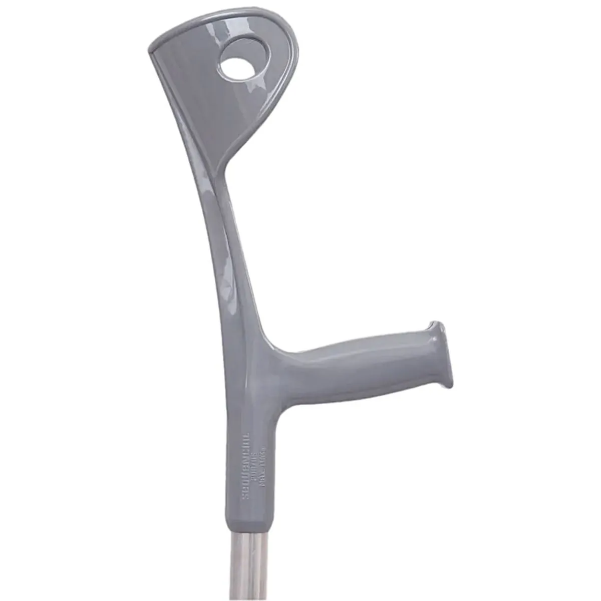 Muleta Canadense Fixa Sequencial - 150 Kg - Cinza Claro