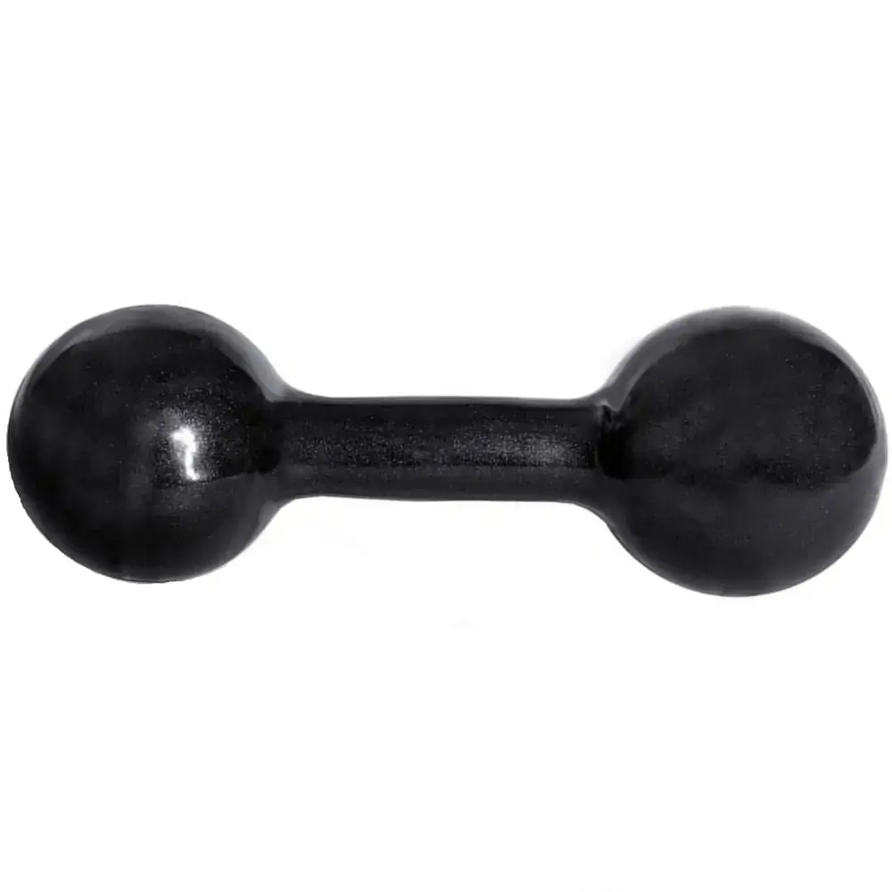 Halter Acte Sports 10 Kg - Emborrachado - Preto
