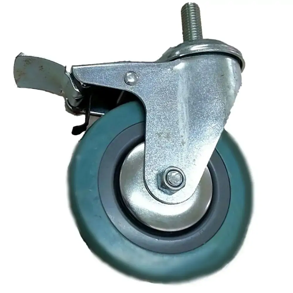 Roda Com Pneu Maciço 5 7890000016246
