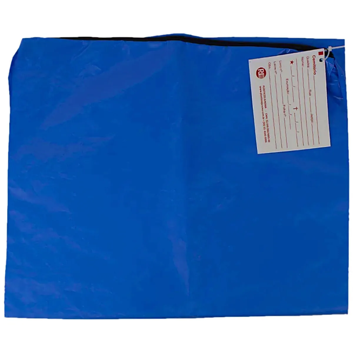 Saco para Óbito Adulto 90X210cm com Ziper e Identificação - unidade